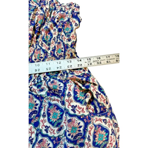 Japna Wide Leg Jumpsuit Women's Size Large Boho Festival Rayon - Romper - Strap - Picture 5 of 10